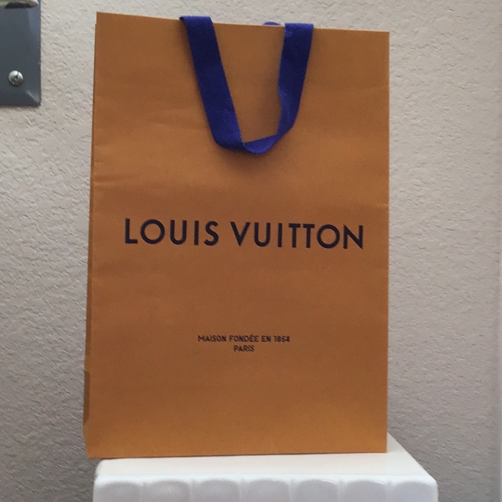Louis Vuitton shopping paper bag